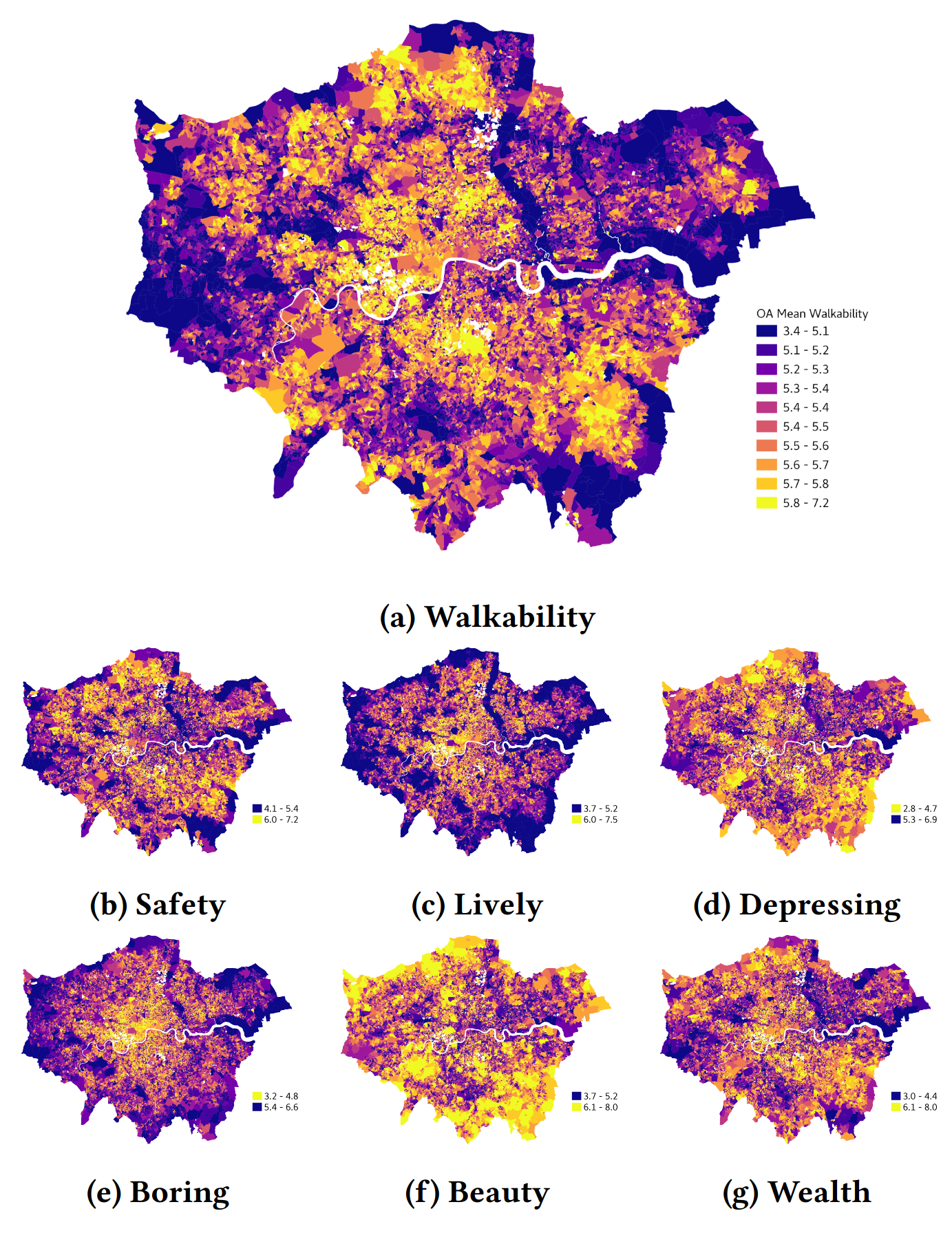 Thumbnail for City-Wide Perceptions of Neighbourhood Quality using Street View Images