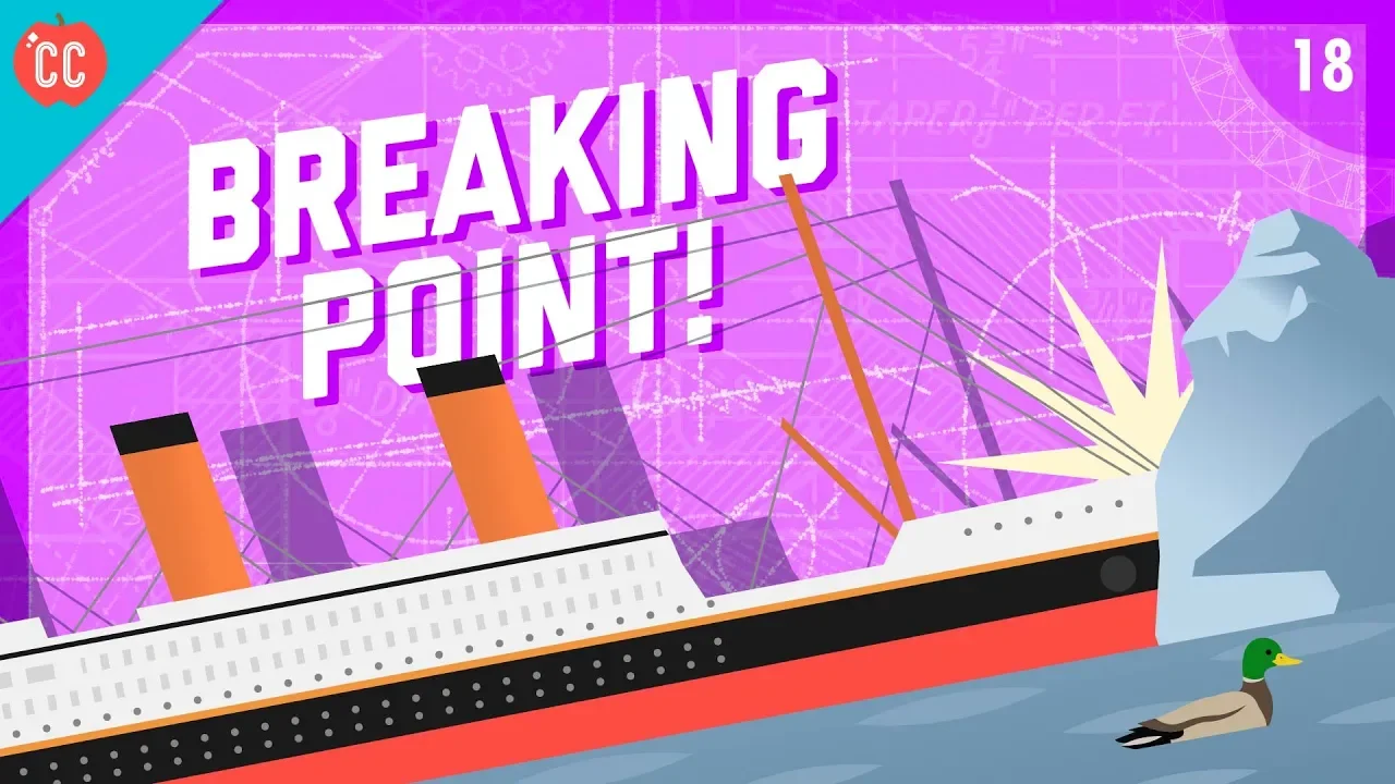 Thumbnail for Reaching Breaking Point: Materials, Stresses, & Toughness: Crash Course Engineering #18