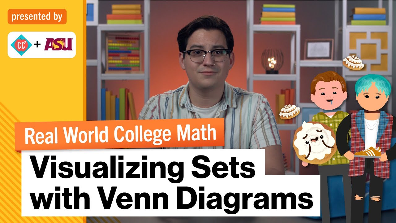 Thumbnail for Visualizing Sets with Venn Diagrams | Real World College Math | Study Hall
